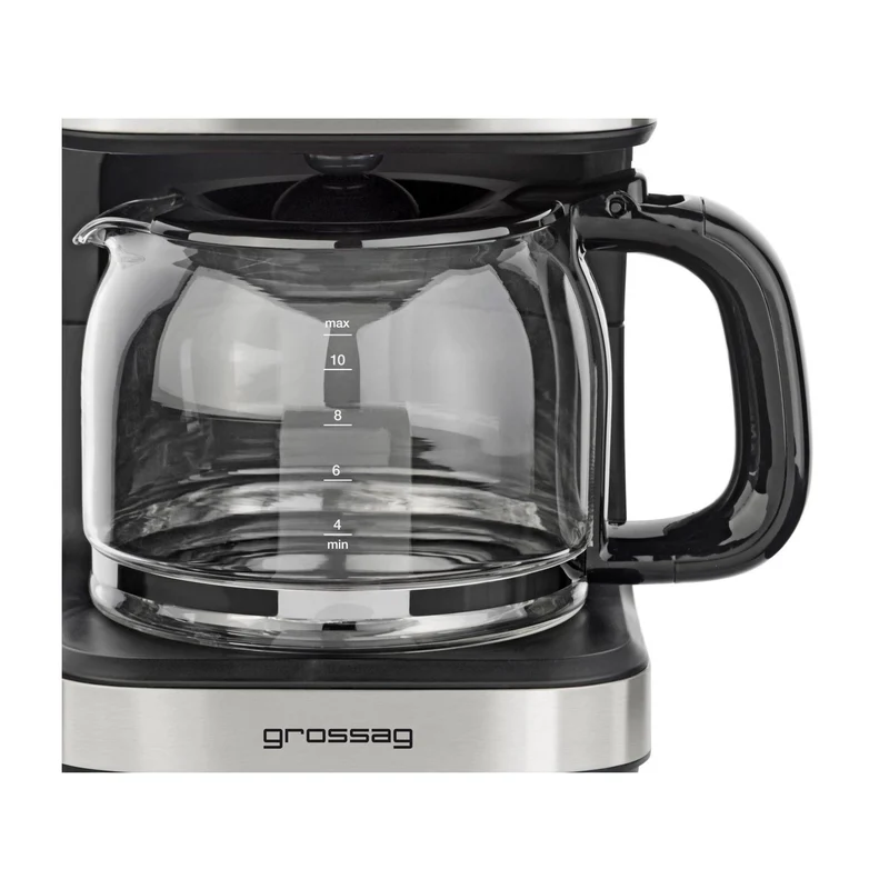 macchina da caffè Grossag per 10 tazze - macchina da caffè filtro con funzione timer