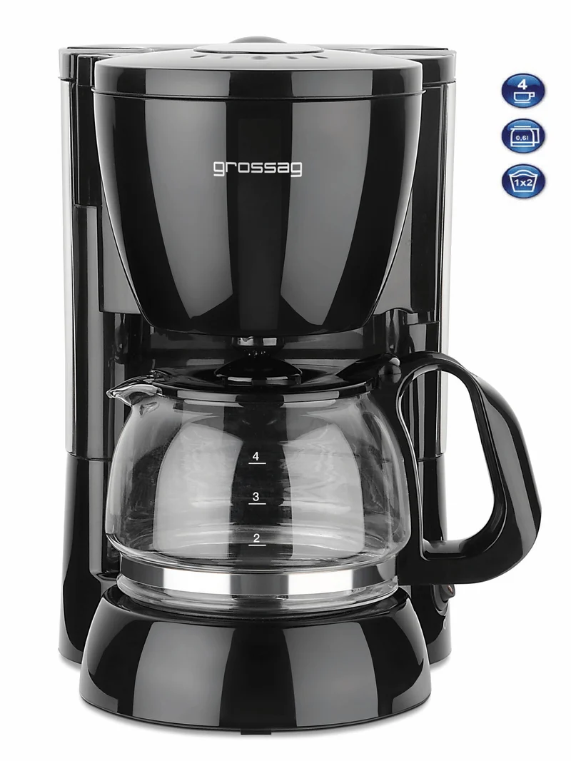 macchina da caffè grossag - macchina da caffè filtro per 4 tazze