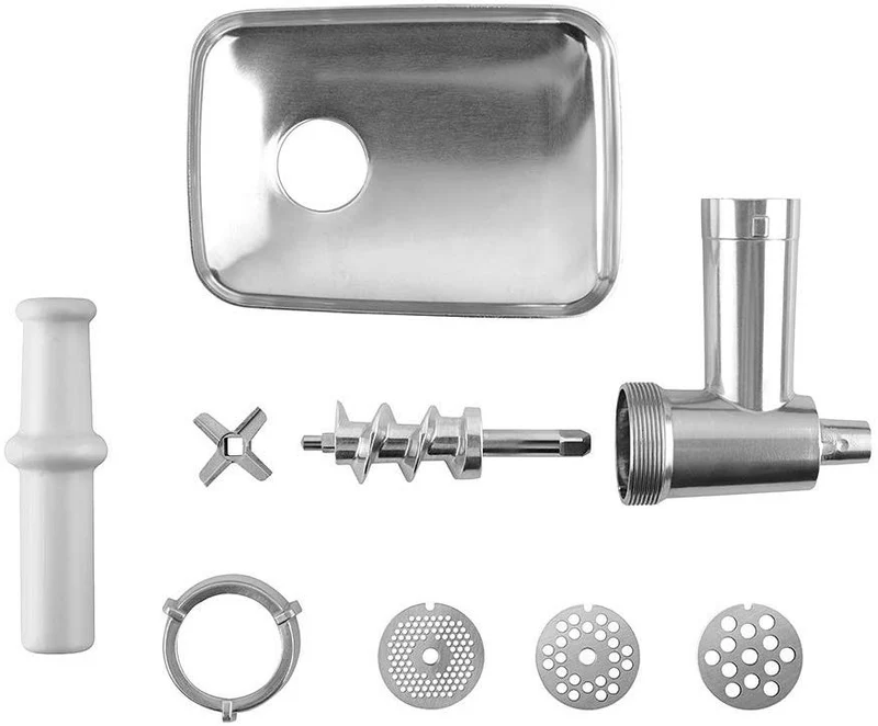 Accessorio per tritacarne Grossag in metallo leggero - per robot da cucina KitchenAid