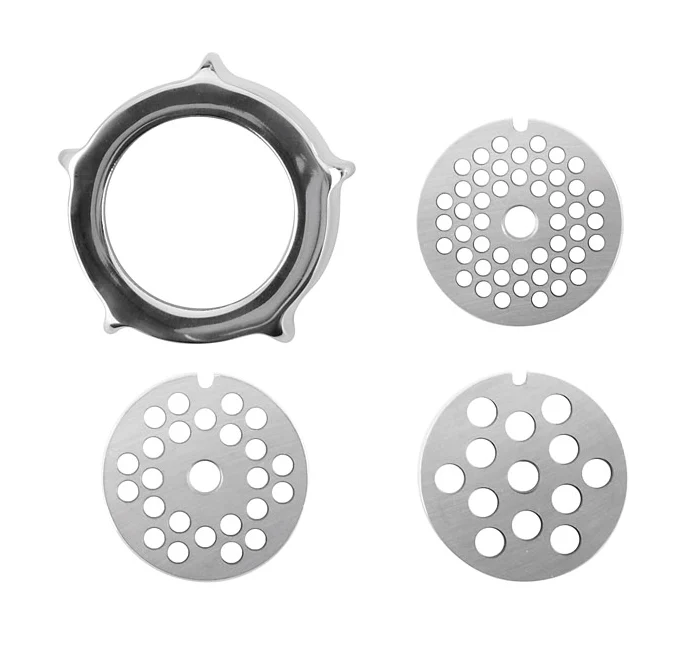 accessorio per tritacarne Grossag per robot da cucina - realizzato in acciaio inossidabile di alta qualità