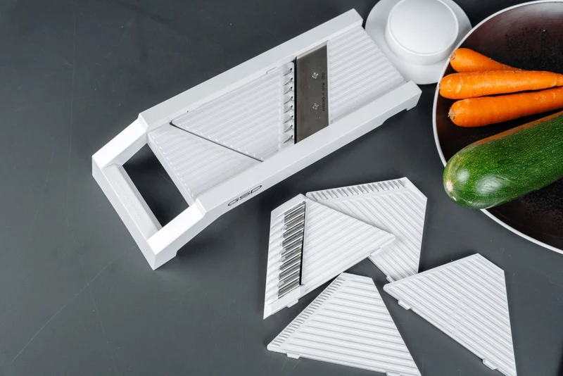 GSD Affettatrice universale per verdure "5 in 1" bianco - Made in Germany