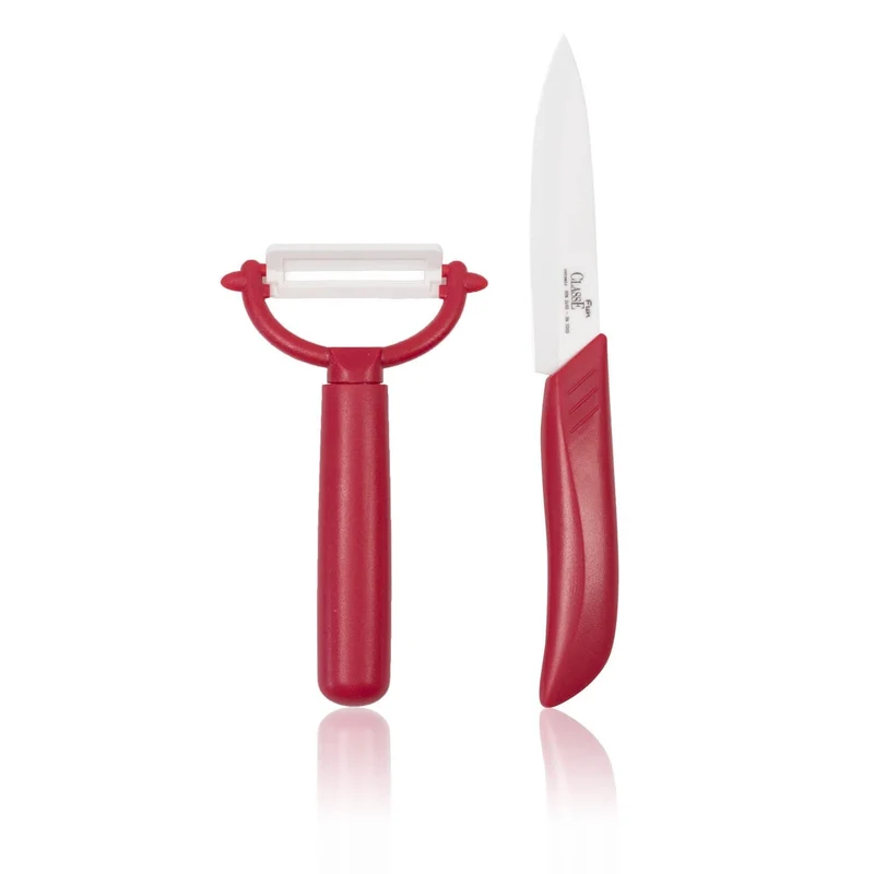 🎁 Coltelli in Ceramica Set 2 Pz Frutta e Verdura (100% off)