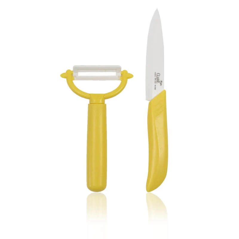 🎁 Coltelli in Ceramica Set 2 Pz Frutta e Verdura (100% off)