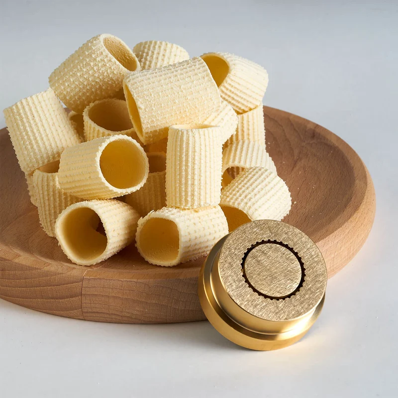 Paccheri Rigati Trafila in Bronzo per Pastaio