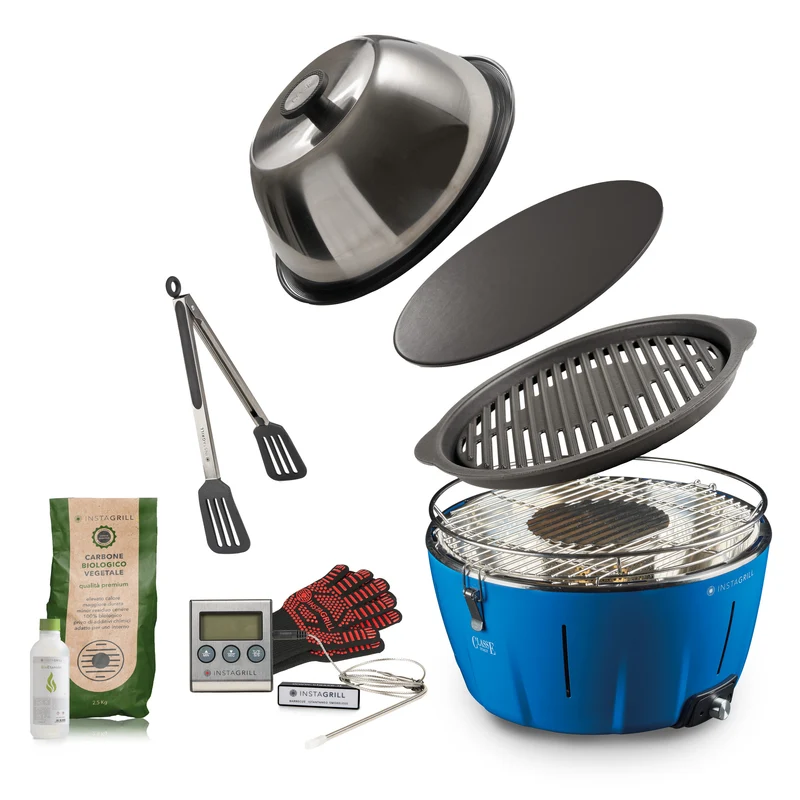 InstaGrill Master Griller Plus Barbecue da tavolo senza fumo portatile