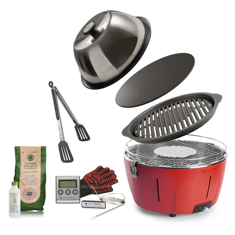 InstaGrill Master Griller Plus Barbecue da tavolo senza fumo portatile