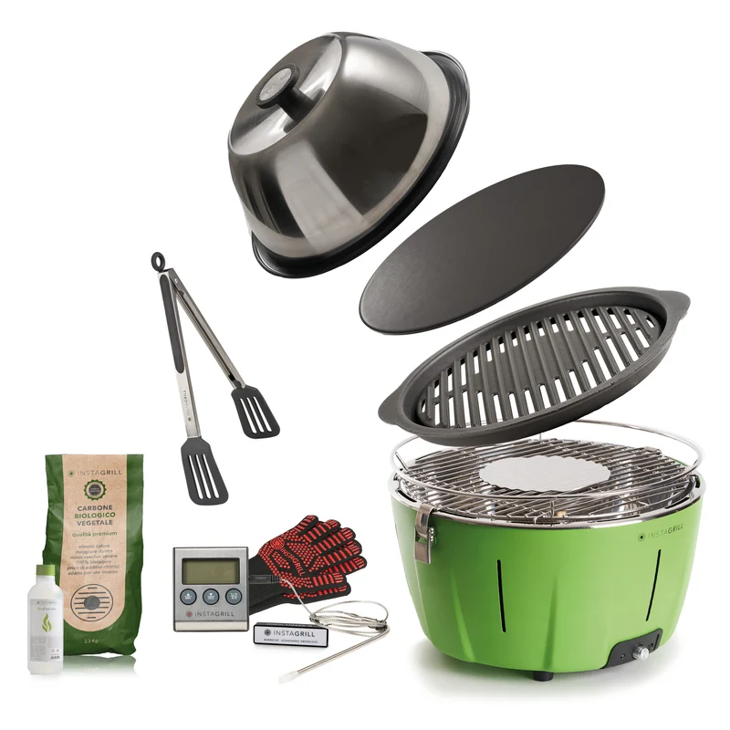 InstaGrill Master Griller Plus Barbecue da tavolo senza fumo portatile