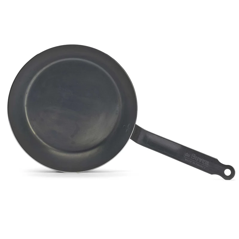 DE BUYER Eisenpfanne 24 cm BLUE CARBON Stahlpfanne