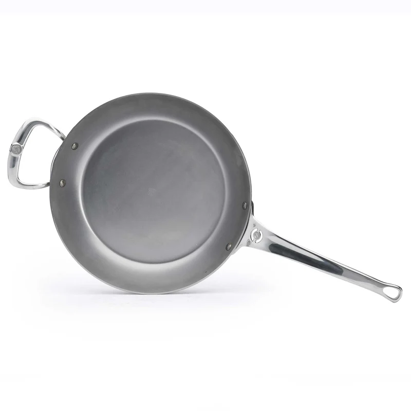 DE BUYER ofenfeste Eisenpfanne MINERAL B PRO 32 cm Karbonstahl mit Edelstahlgriff