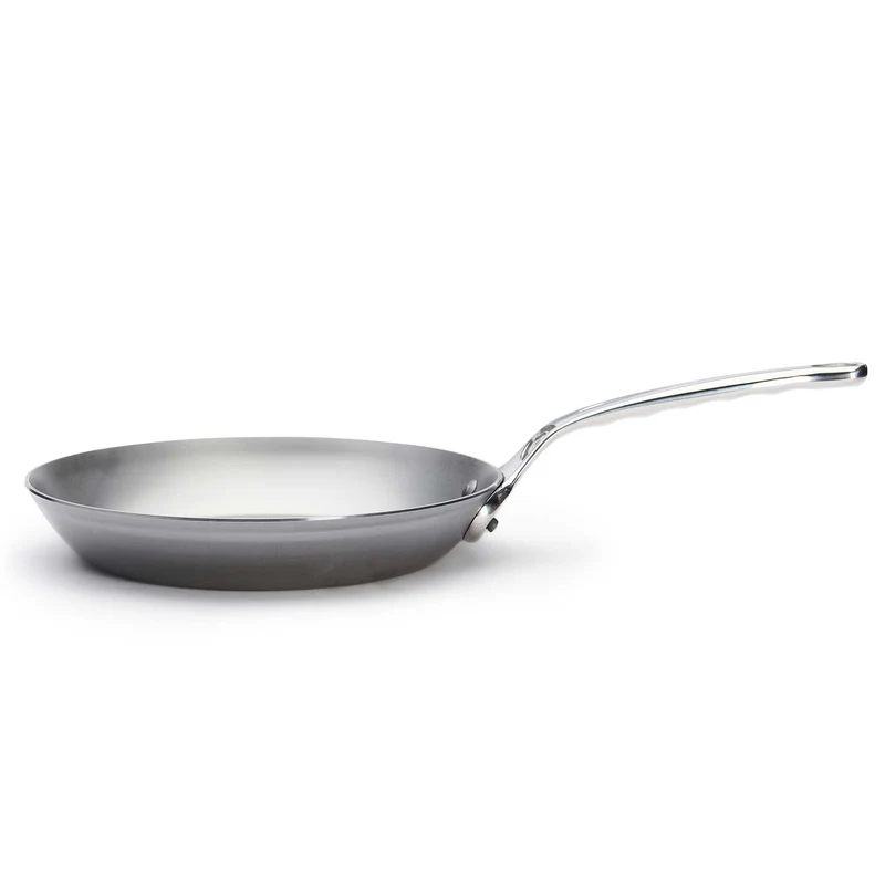 DE BUYER ofenfeste Eisenpfanne MINERAL B PRO 24 cm Karbonstahl mit Edelstahlgriff