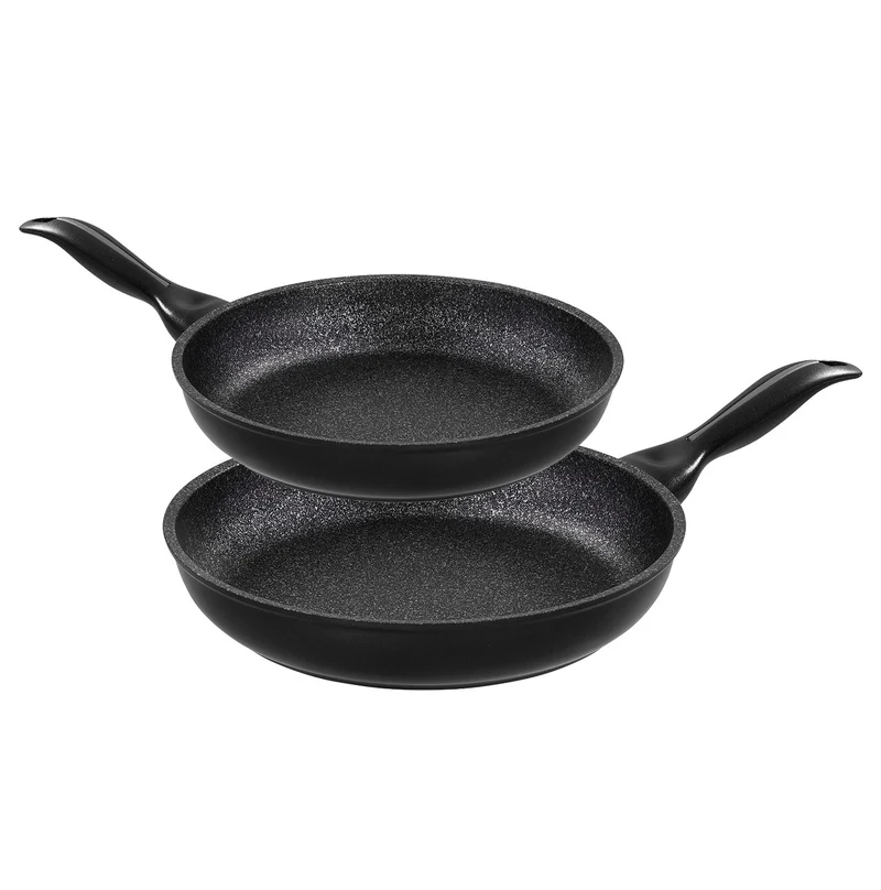 Set antiaderente 2 pezzi - Padelle 24 cm + 28 cm