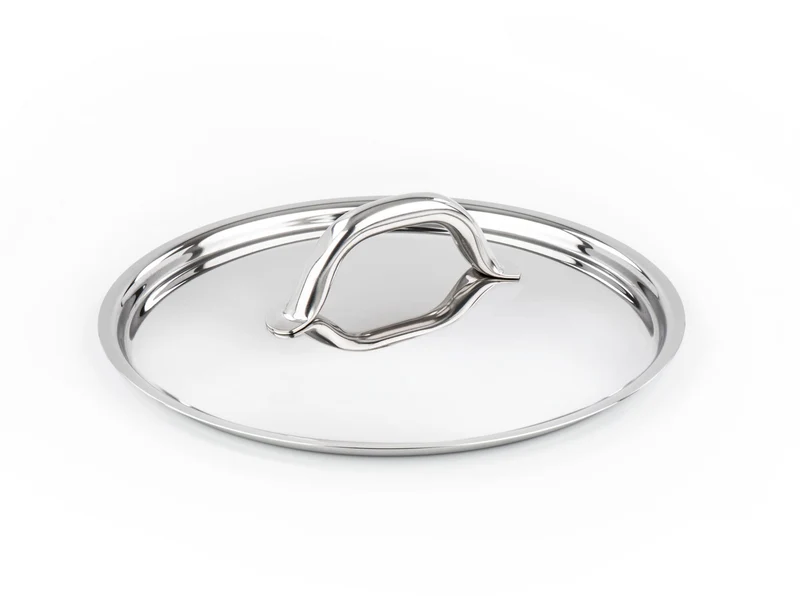 BARAZZONI Topfset CHEF LINE 16, 20, 24 cm 6 Teile Edelstahl 3 Töpfe, 3 Deckel