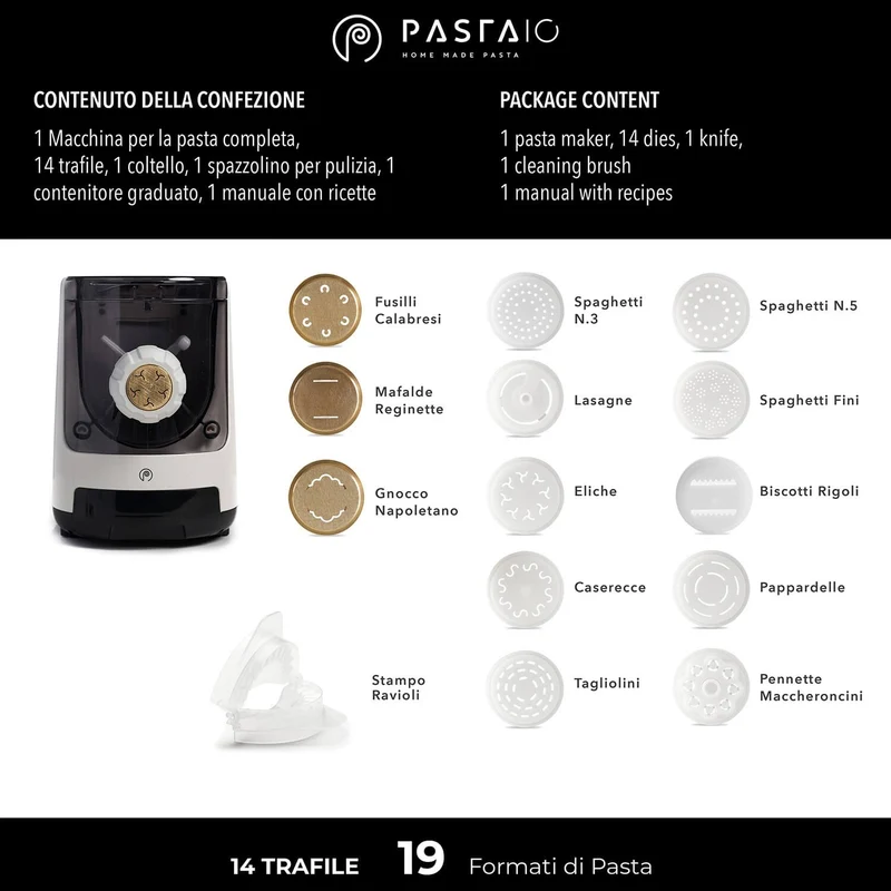 Macchina per la Pasta 14 Trafile | Pastaio