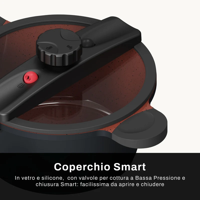 Smart Cook Cucina a Bassa Pressione Ecologica - Linea Tuscany