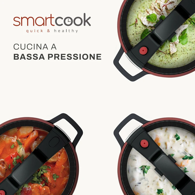 Smart Cook Cucina a Bassa Pressione Ecologica - Linea Tuscany