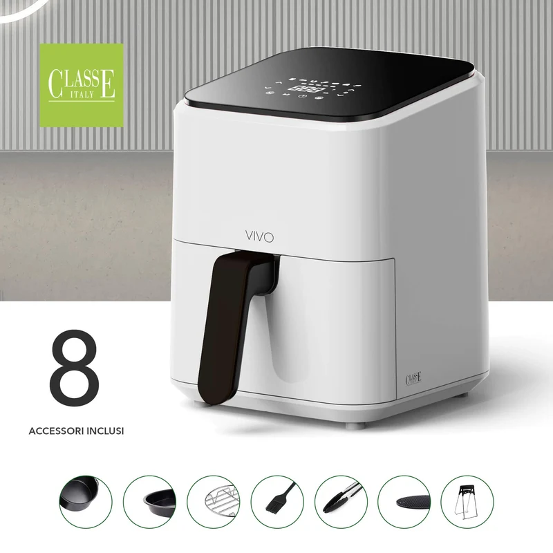 Friggitrice ad Aria 4 Lt MULTICOOKER | VIVO Air Fryer
