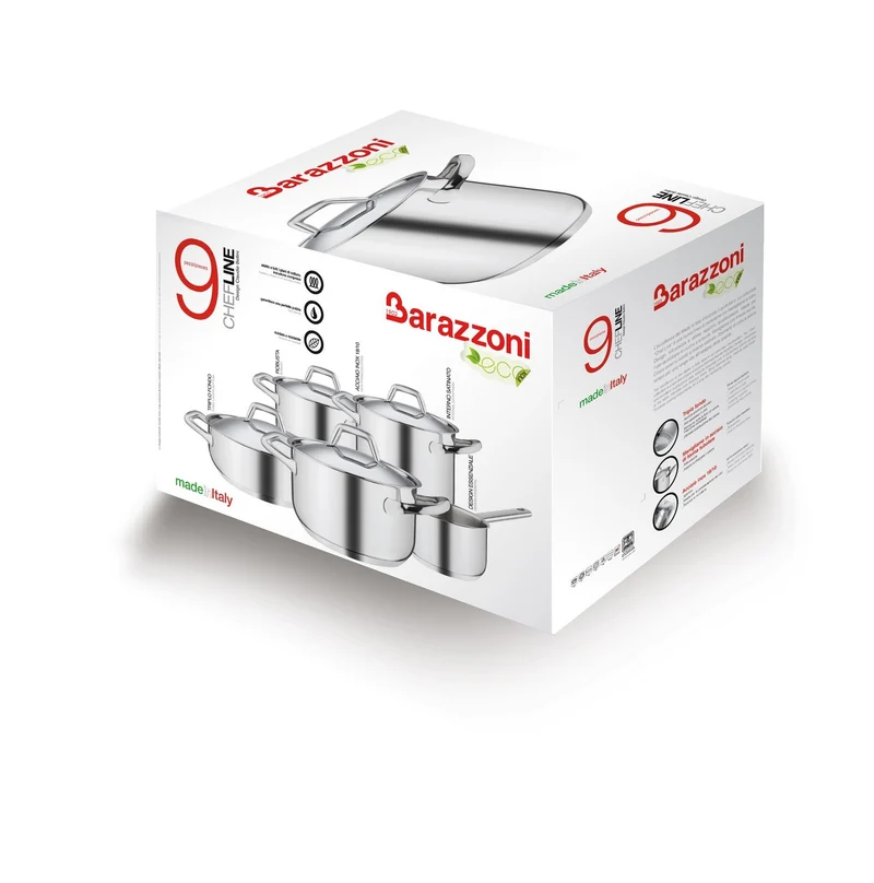 Set/Batteria 9 pezzi