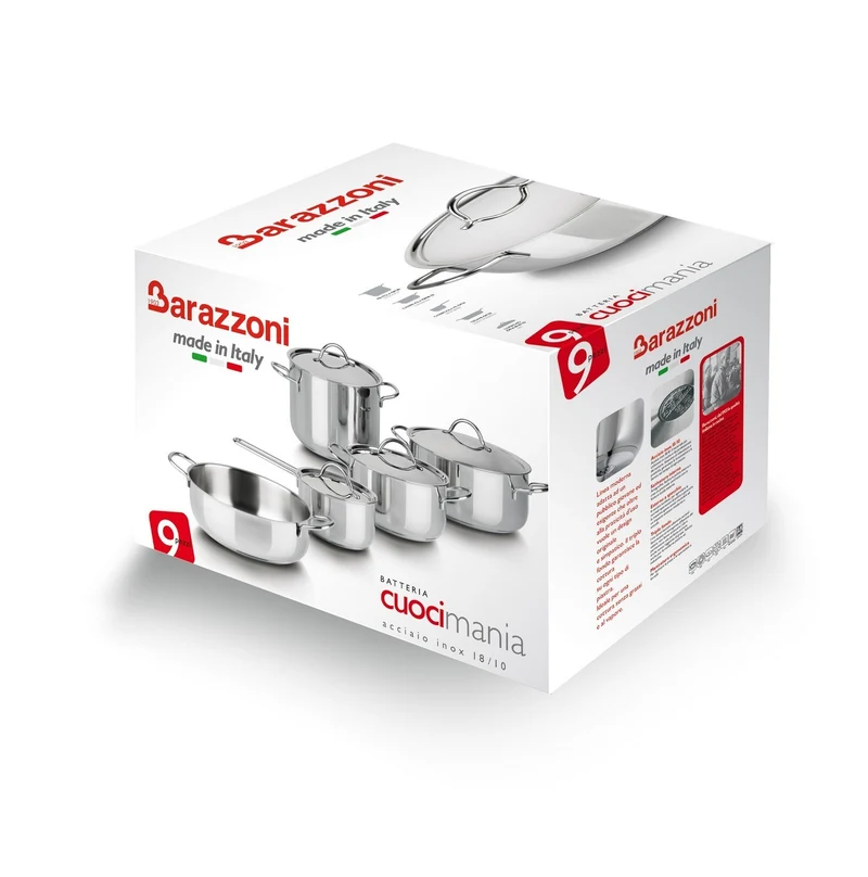 Set/Batteria 9 pezzi