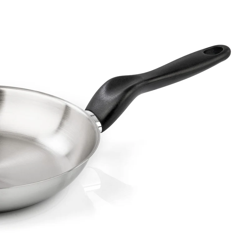 Set inox 2 pezzi - Padelle 20 cm + 28 cm