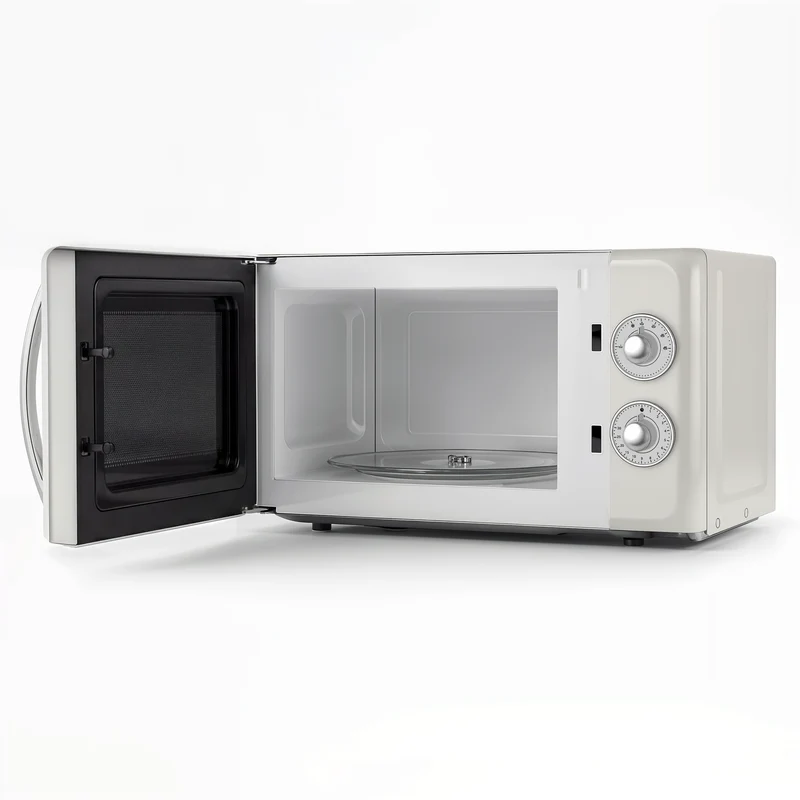 Ⓜ️🔵🔵🔵 SWEISS MOVI8 - Forno a microonde vintage. 20 litri, crema