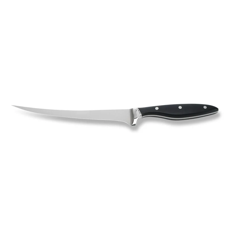 COLTELLO SFILETTATORE CM 19 FORGIATO MANICO NERO