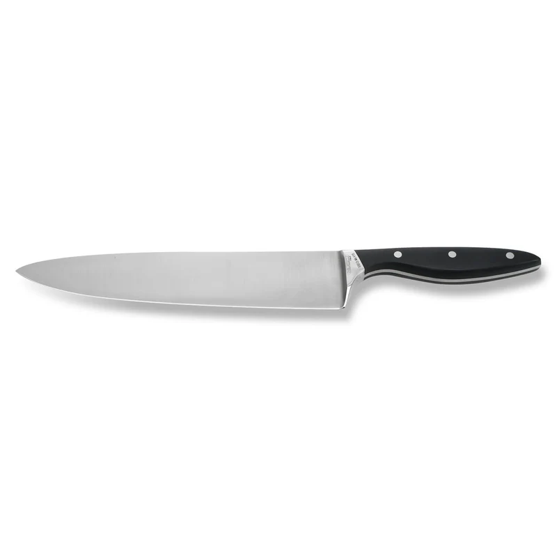 COLTELLO CUCINA CM20 FORGIATO MANICO NERO