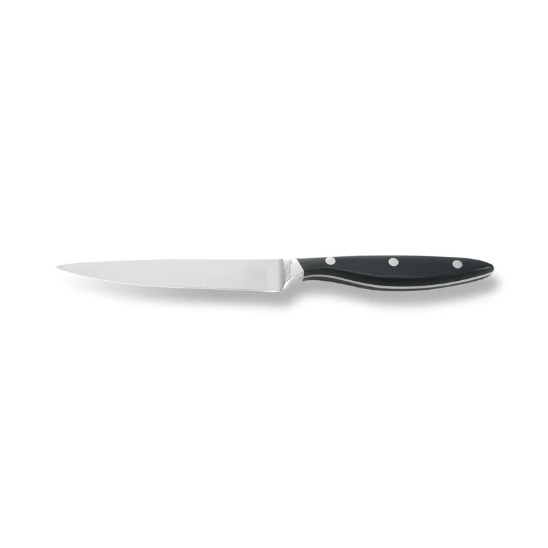 COLTELLO VERDURA CM11 FORGIATO MANICO NERO