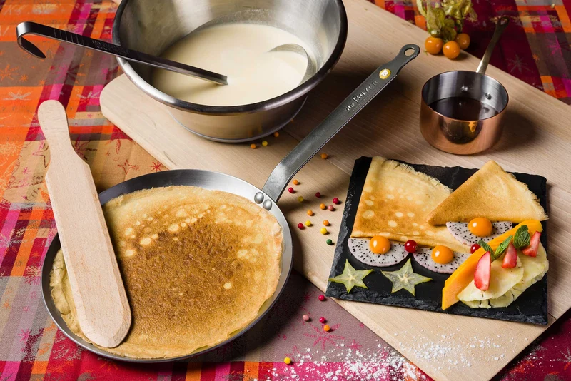 DE BUYER Pfannkuchenpfanne Crepe-Pfanne MINERAL B 30 cm Eisenpfanne