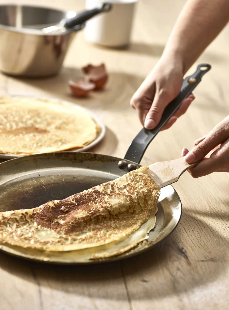DE BUYER Pfannkuchenpfanne Crepe-Pfanne MINERAL B 30 cm Eisenpfanne