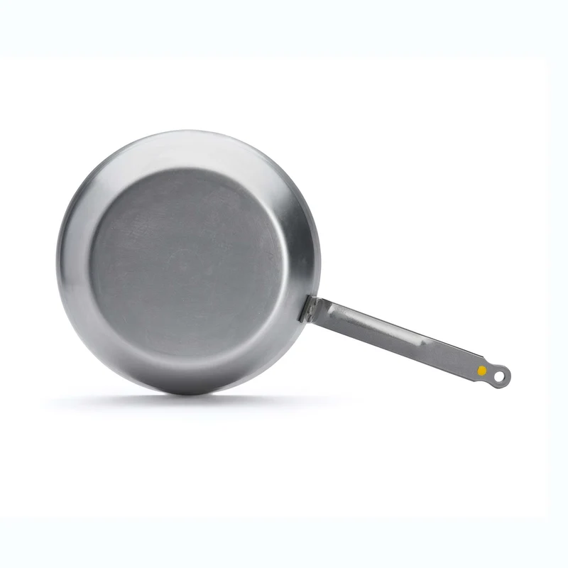 DE BUYER Bauernpfanne MINERAL B 28 cm Sauteuse Schwenkpfanne Eisenpfanne hoch