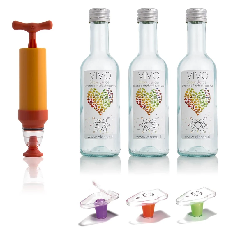 Kit Conservazione Succhi Sottovuoto