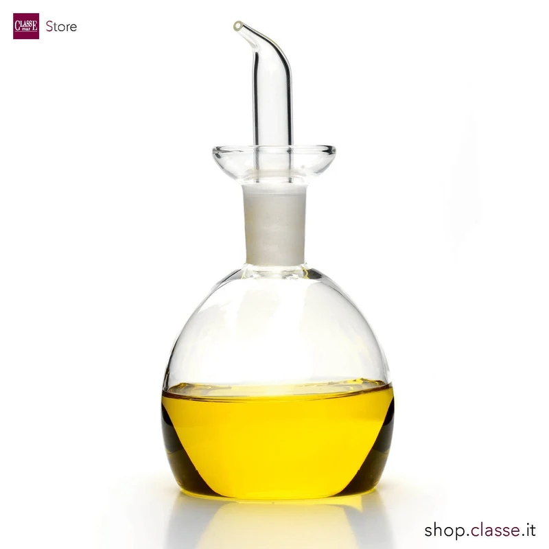 Oliera Redonda Vetro Borosilicato Salvagoccia 250 ml