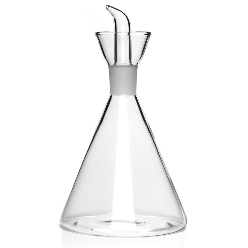 Oliera Conica Vetro Borosilicato Salvagoccia 1000 ml