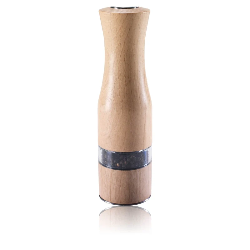 Macina Sale o Pepe Elettrico Legno Faggio con Macina in Ceramica