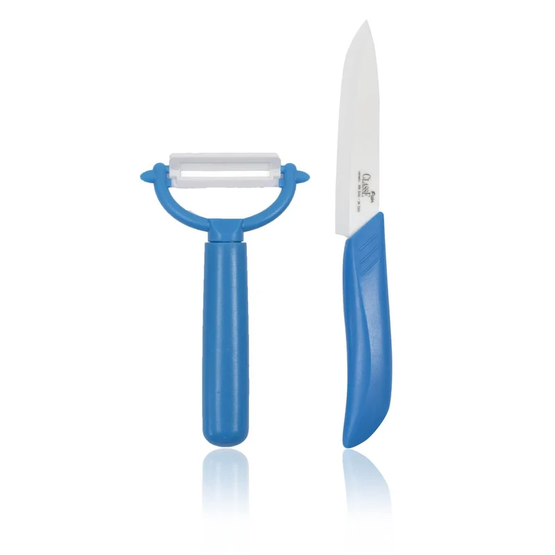 Coltelli in Ceramica Set 2 Pz Frutta e Verdura