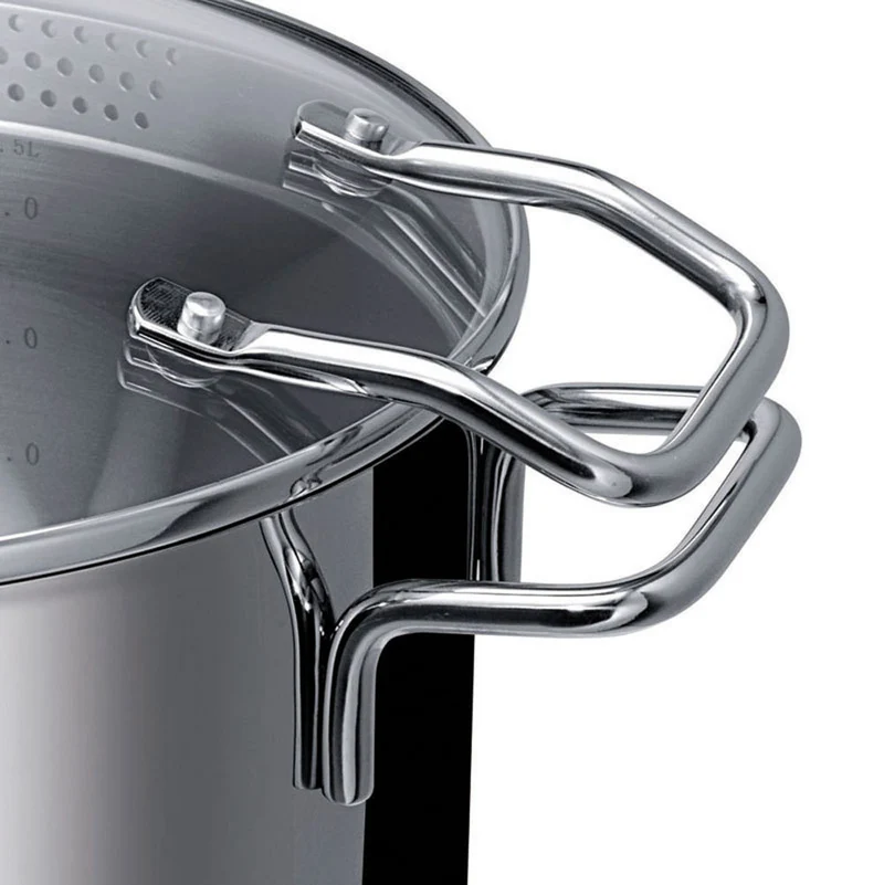 BEKA Abgießtopf EMPORO 24 cm 7,6L mit Abgießdeckel