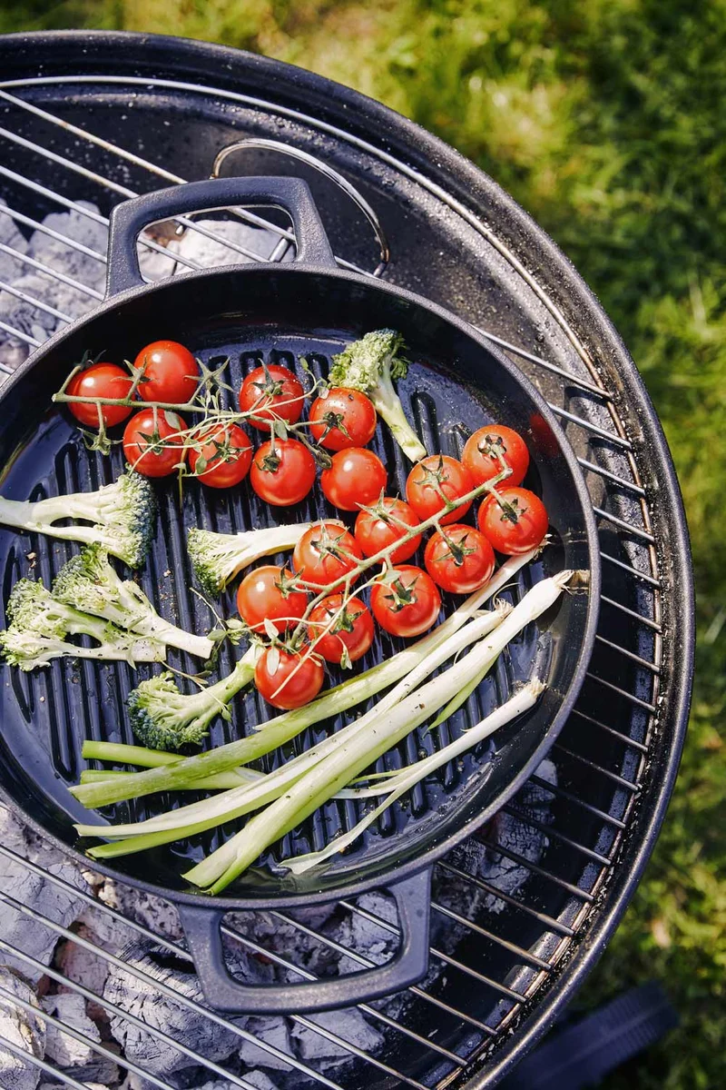 BEKA Gusseisen Grillpfanne NORI 28 cm Emaille