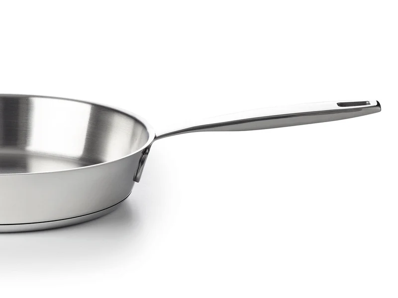 BEKA Bratpfanne MAESTRO 24 cm Edelstahl Pfanne unbeschichtet
