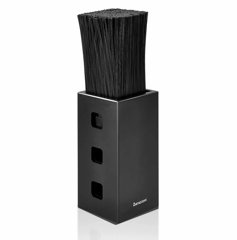 Acciaio inox - Ceppo porta coltelli + 4 coltelli
