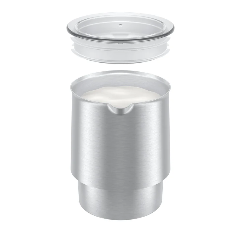 Ⓜ️🔵🔵🔵 JURA Cappuccinatore Hot & Cold 24331 - [📦🚨Spedizione immediata!🚚💨] Cappuccinatore e montalatte di altissima qualità, ACCIAIO INOX, per bevande calde e fredde, schiuma di latte, latte caldo, latte e cioccolato, motore ad induzione