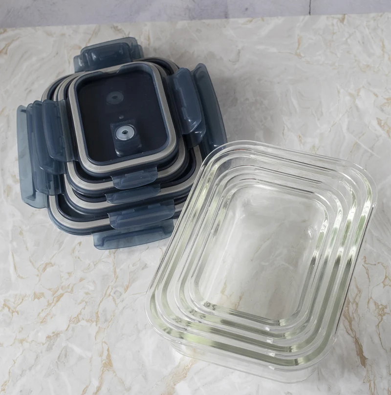 Contenitore vetro con coperchiol