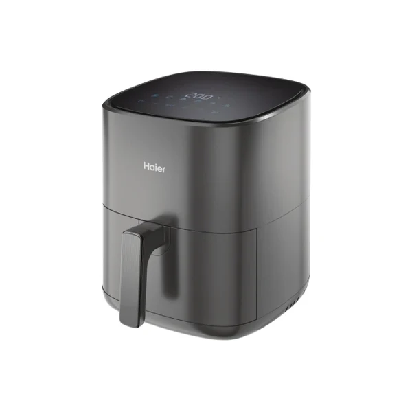 Ⓜ️🔵🔵🔵 Haier HAF5P 011 - [📦🚨Spedizione immediata!🚚💨] Friggitrice ad aria, SUPER-COMPATTA, I-Master Series 5, GRIGIO, capienza 5 litri, LAVABILE IN LAVASTOVIGLIE, Range di Temperatura 80°-200°, 1500 (W)