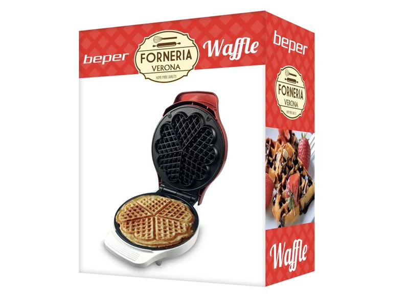 Ⓜ️🔵🔵🔵 Beper BT.603Y - [📦🚨Spedizione immediata!🚚💨] Piastra per waffle