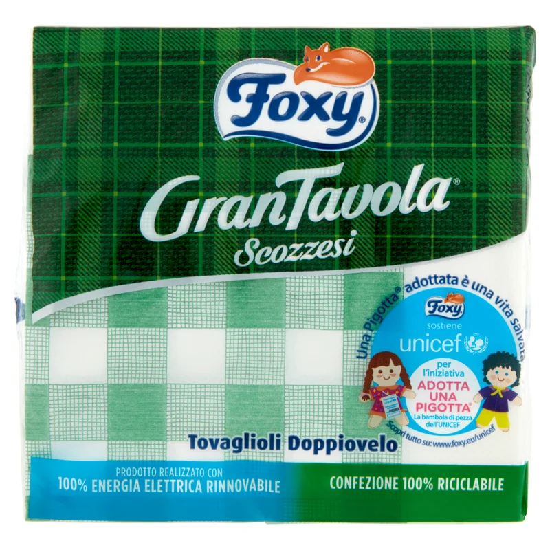Foxy Tovaglioli 33X33 43Pz