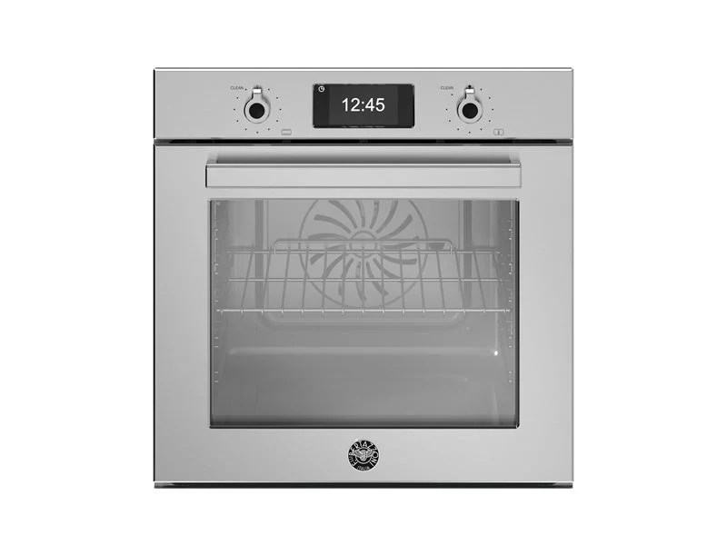 Ⓜ️🔵🔵🔵 BERTAZZONI FPRO6117CTX3 - Forno elettrico, Incasso, 60 cm, Acciaio inox, Serie Professional, 11 Funzioni, Display TFT, Pirolitico, Total steam, Nuova classe A++