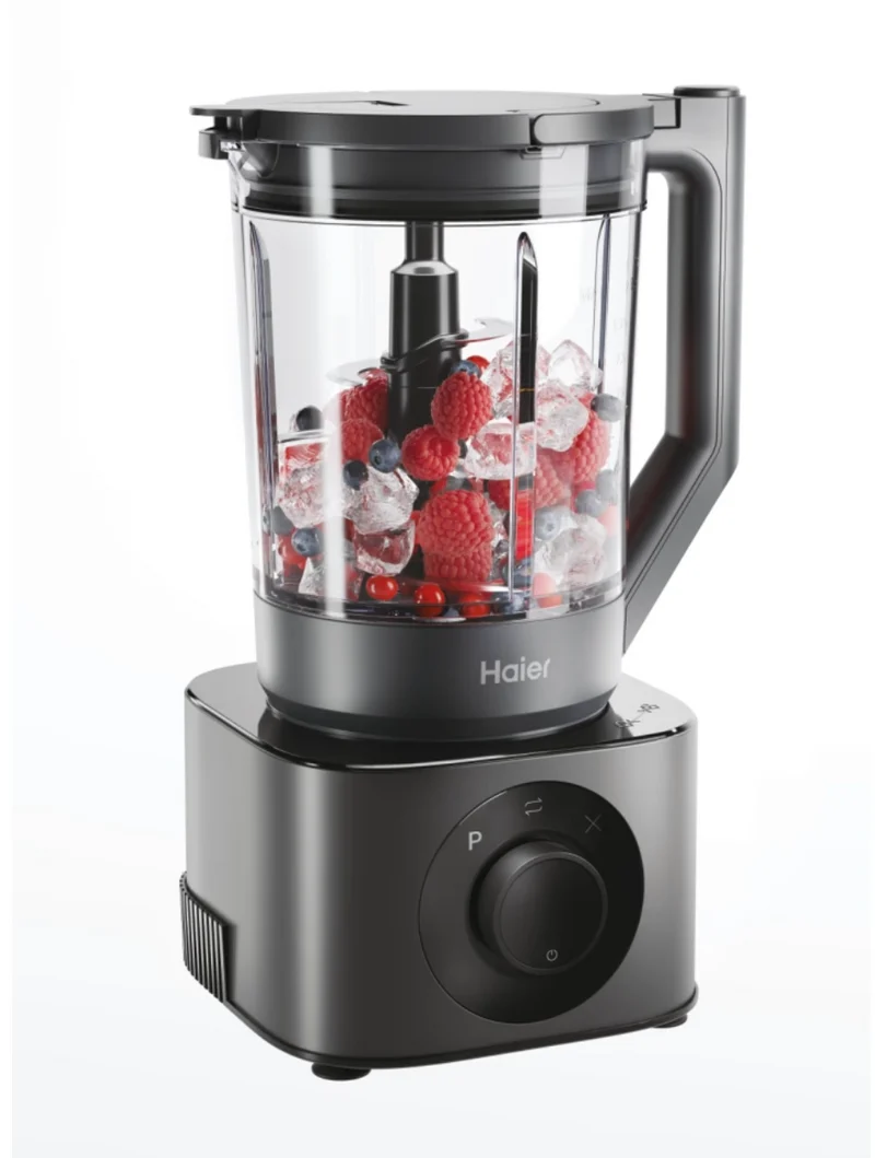 Ⓜ️🔵🔵🔵 Haier HBL7W5 011 - [📦🚨Spedizione immediata!🚚💨] Frullatore I-Master Serie 7, Obsidian Grey, 6 lame in acciaio inox, 2 litri, caraffa in Tritan (senza BPA, BPA FREE), con lame impastatrici, anche per cibi caldi, lavabile in lavastoviglie