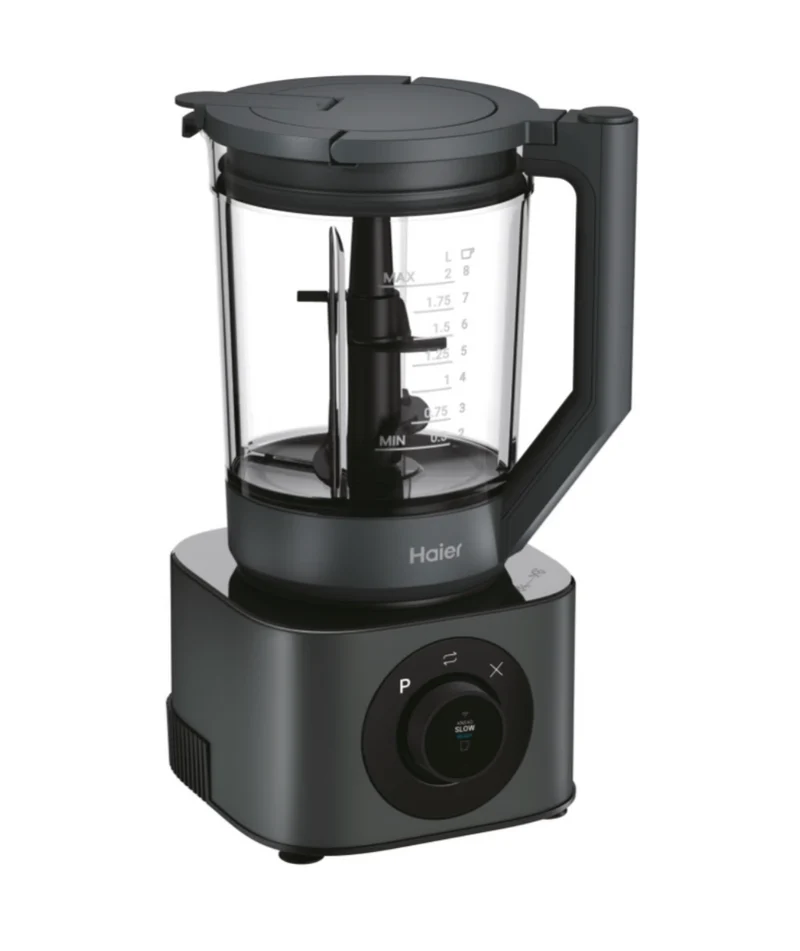 Ⓜ️🔵🔵🔵 Haier HBL7W5 011 - [📦🚨Spedizione immediata!🚚💨] Frullatore I-Master Serie 7, Obsidian Grey, 6 lame in acciaio inox, 2 litri, caraffa in Tritan (senza BPA, BPA FREE), con lame impastatrici, anche per cibi caldi, lavabile in lavastoviglie