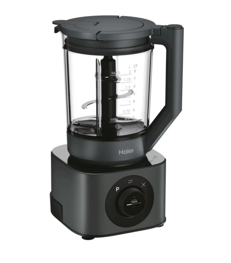 Ⓜ️🔵🔵🔵 Haier HBL7W5 011 - [📦🚨Spedizione immediata!🚚💨] Frullatore I-Master Serie 7, Obsidian Grey, 6 lame in acciaio inox, 2 litri, caraffa in Tritan (senza BPA, BPA FREE), con lame impastatrici, anche per cibi caldi, lavabile in lavastoviglie