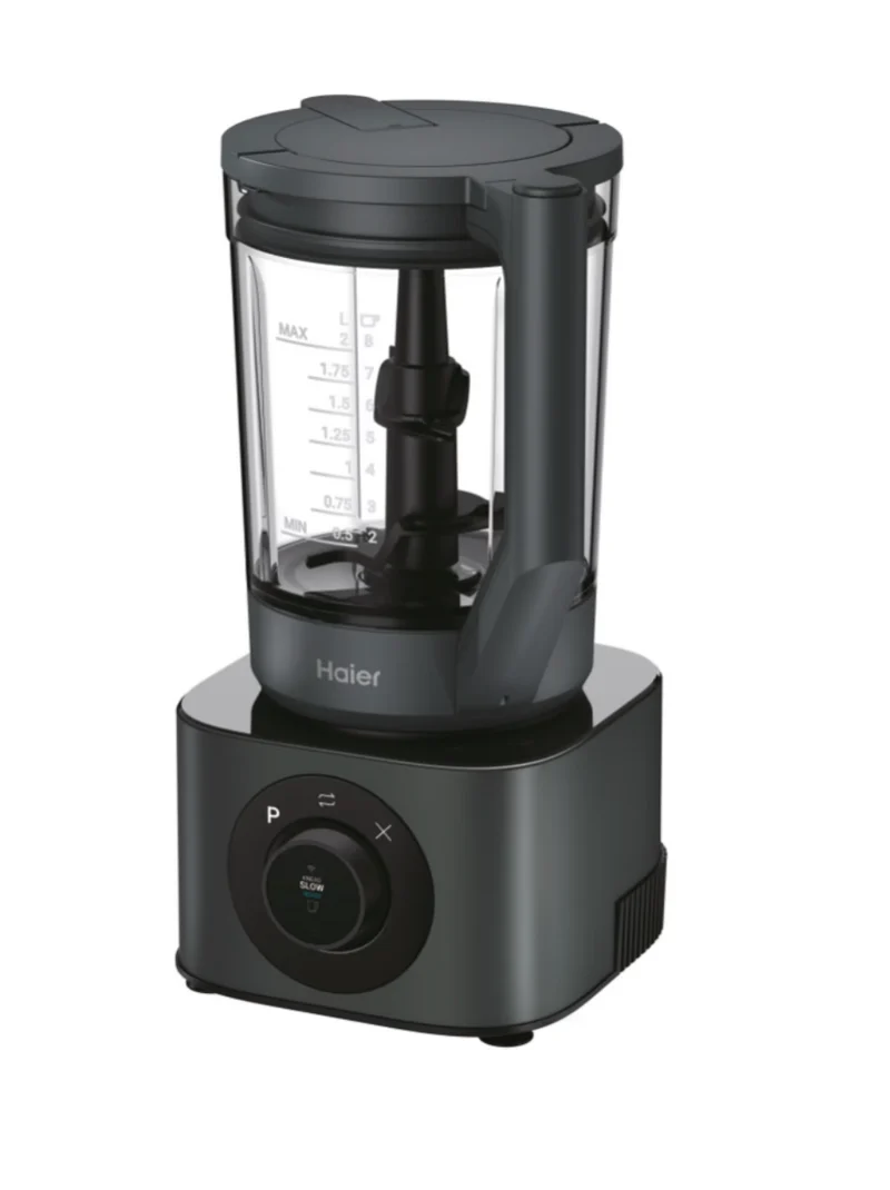 Ⓜ️🔵🔵🔵 Haier HBL7W5 011 - [📦🚨Spedizione immediata!🚚💨] Frullatore I-Master Serie 7, Obsidian Grey, 6 lame in acciaio inox, 2 litri, caraffa in Tritan (senza BPA, BPA FREE), con lame impastatrici, anche per cibi caldi, lavabile in lavastoviglie