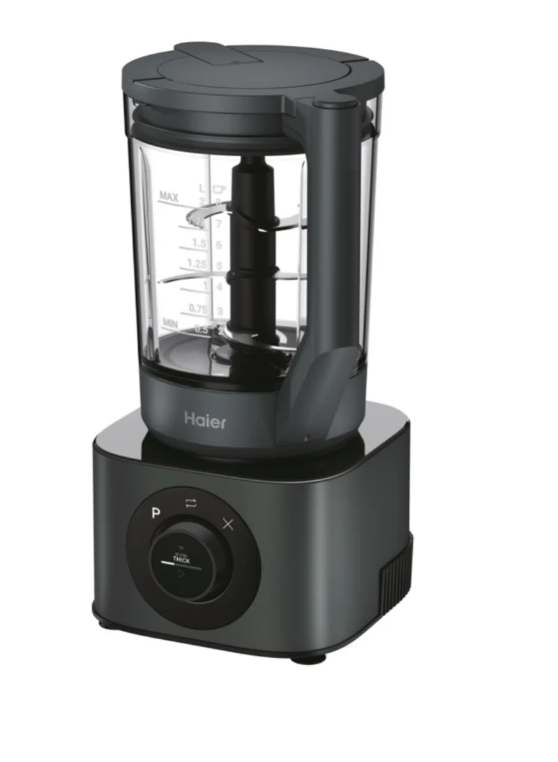 Ⓜ️🔵🔵🔵 Haier HBL7W5 011 - [📦🚨Spedizione immediata!🚚💨] Frullatore I-Master Serie 7, Obsidian Grey, 6 lame in acciaio inox, 2 litri, caraffa in Tritan (senza BPA, BPA FREE), con lame impastatrici, anche per cibi caldi, lavabile in lavastoviglie